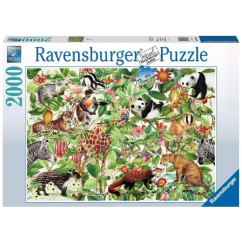 Puzzle 2000 Dżungla